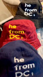 He From DC Bucket Hats