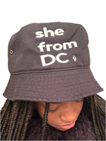 Bucket Hats - She From DC (Black)