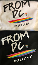 From DC π T-Shirts Black / White