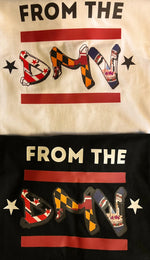 From The DMV T-Shirts Black / White