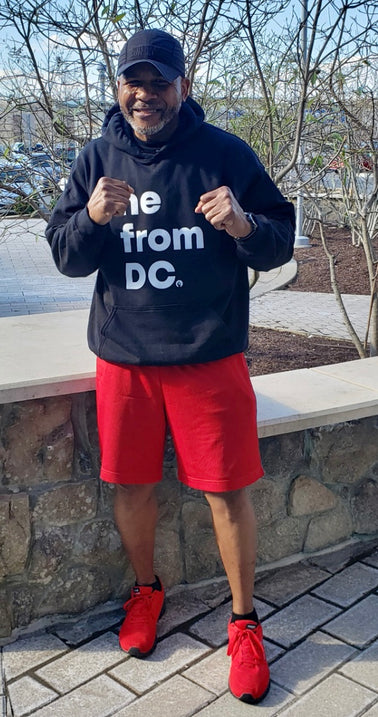 He From DC✊🏾Hoodies Black & Gray