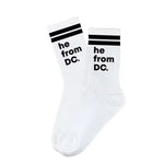 He From DC Cotton Crew Socks