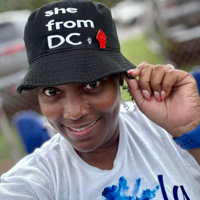 Bucket Hats - She From DC (Black)