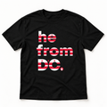 He From DC Stripe T-Shirt
