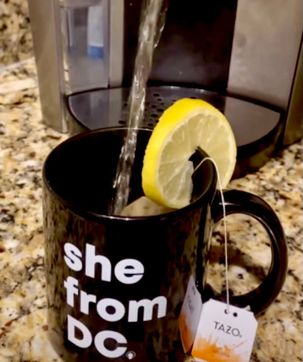 Black Coffee Mug - She From DC