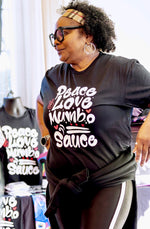 Peace, Love and & Mumbo Sauce (Black)