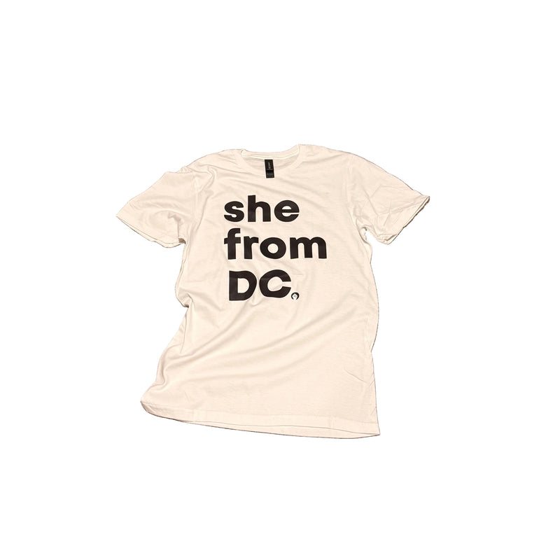 She From DC T-Shirt (white)