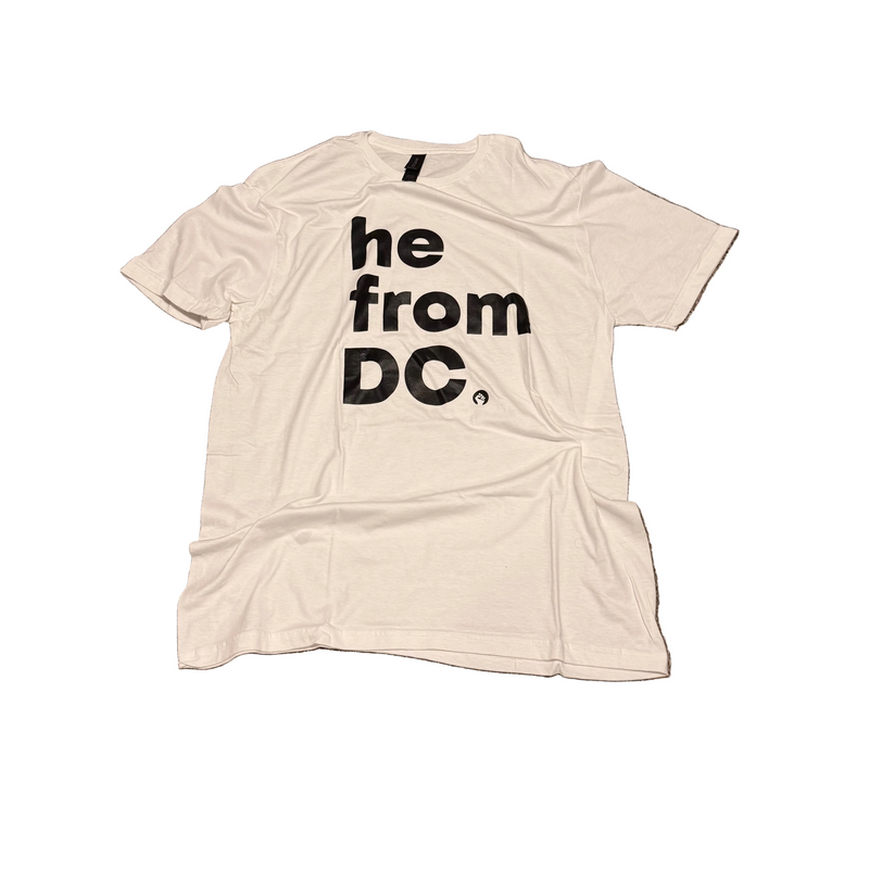 He From DC T-Shirt  (white)