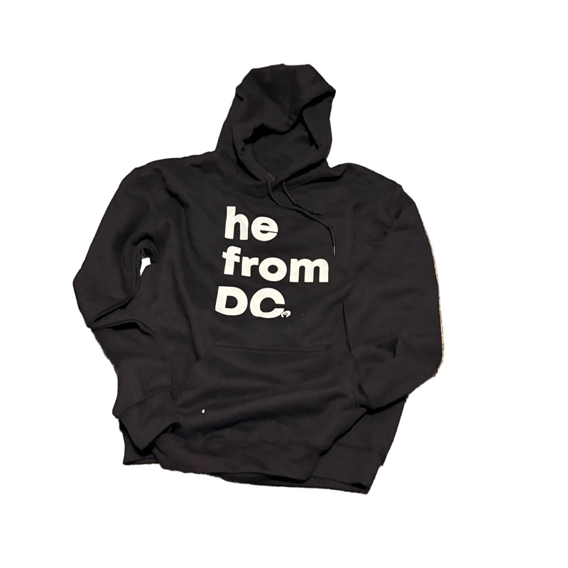He From DC Hoodies (black)