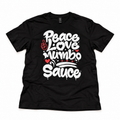 Peace, Love and & Mumbo Sauce T-Shirt
